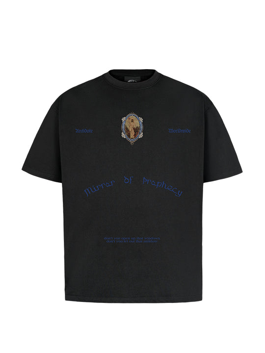 ANTIDOTE Truth Mirror Theme Printed Tee