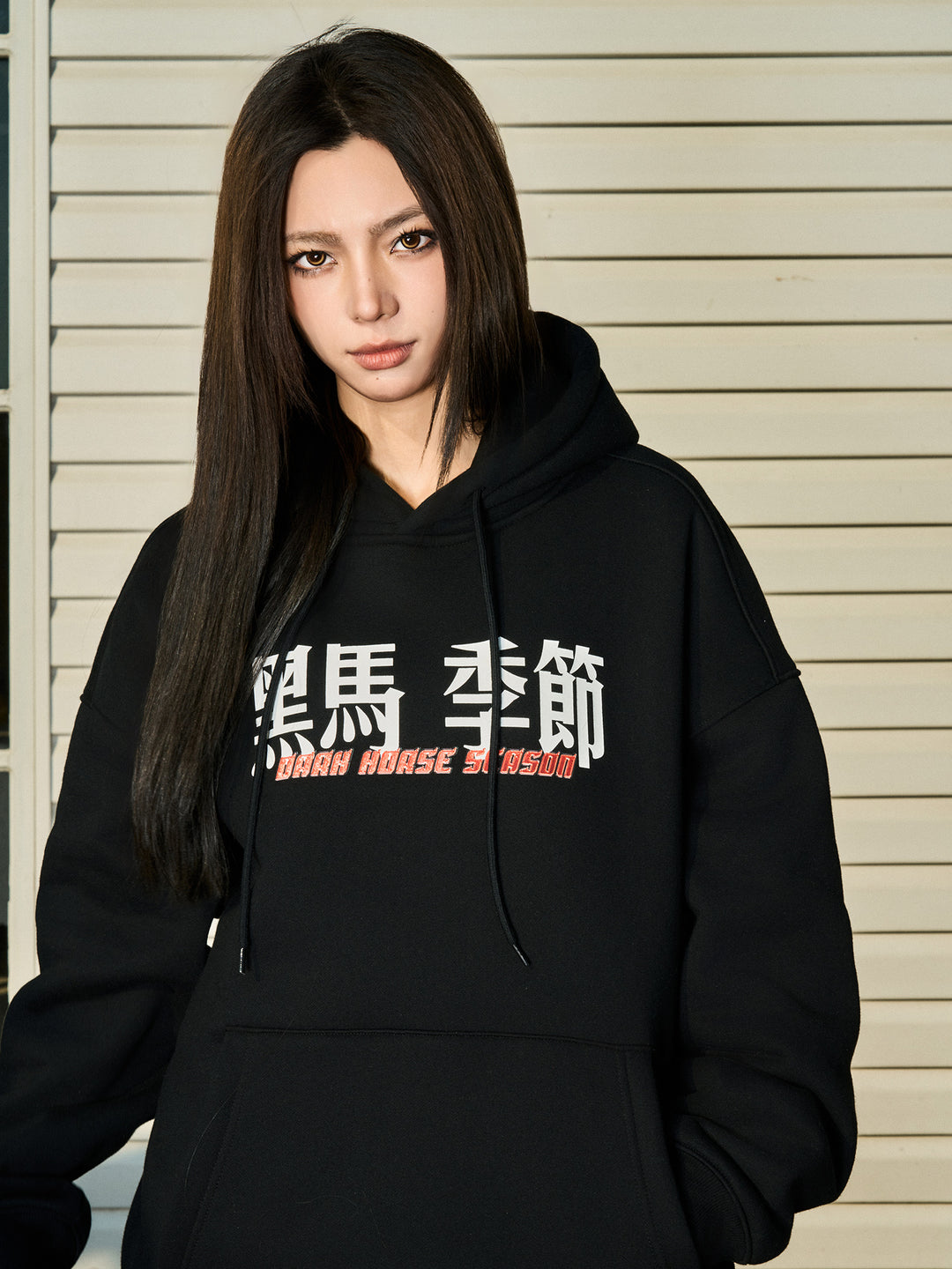 AFGK Dark Horse Printed Hoodie