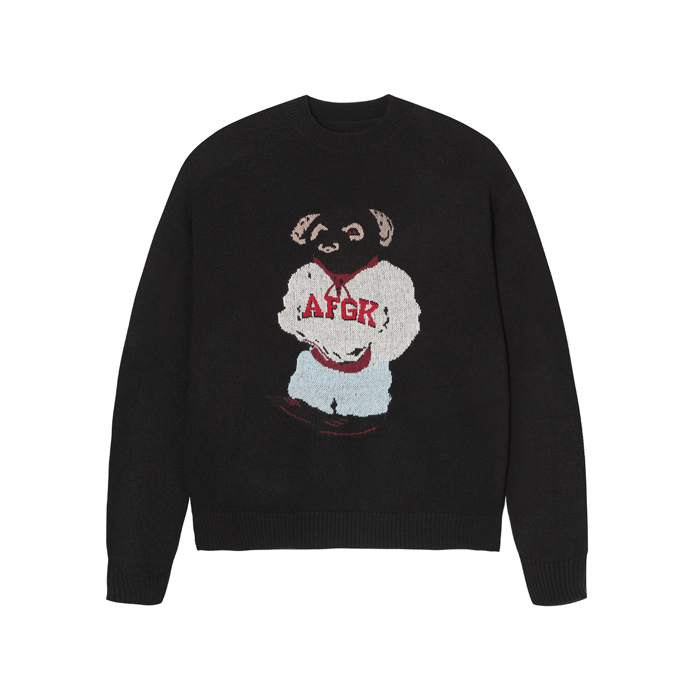 AFGK Bear Jacquard Knit Sweater | Face 3 Face