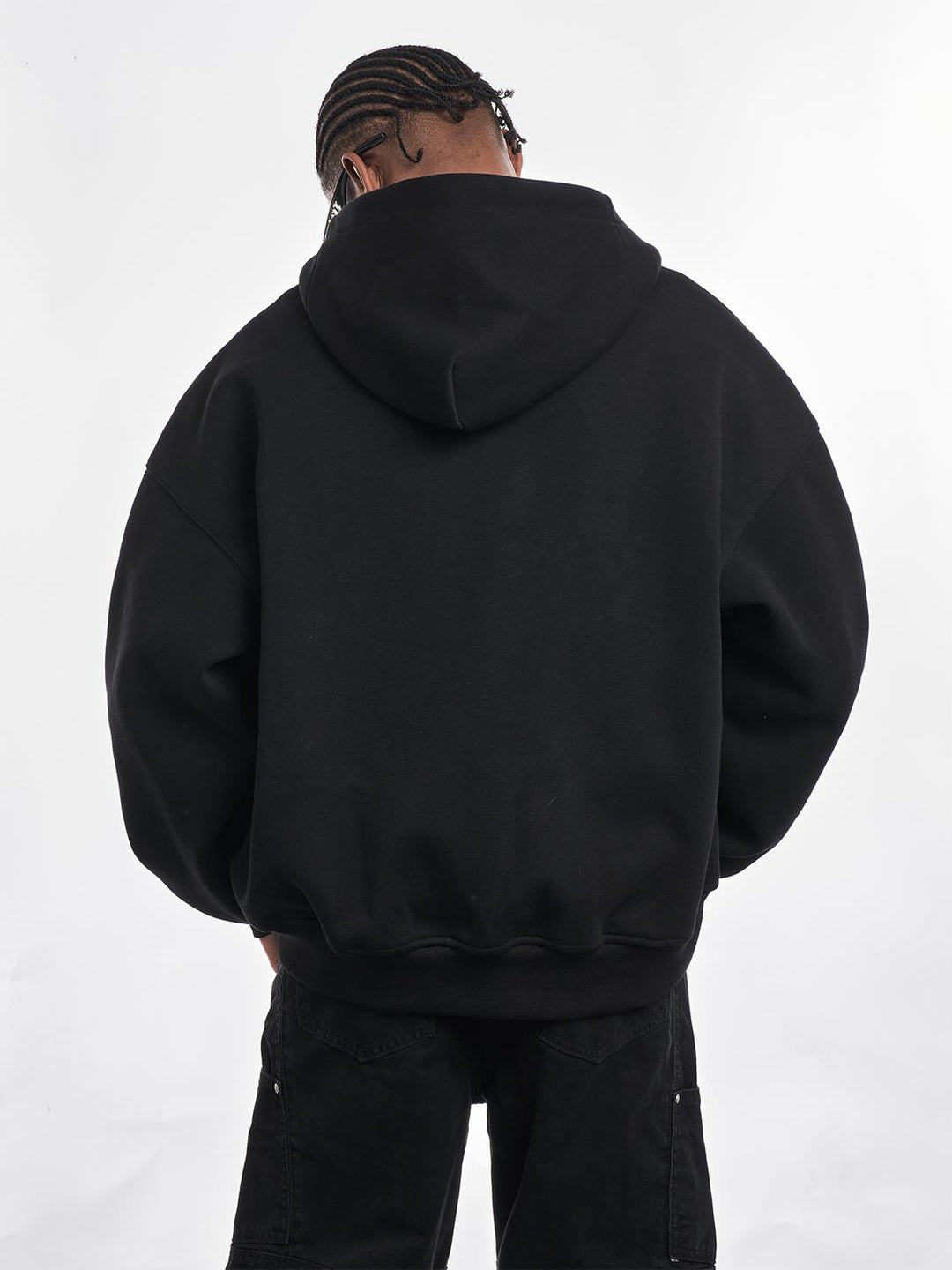 F3F Select Basic Oversize Zip Up Hoodie | Face 3 Face