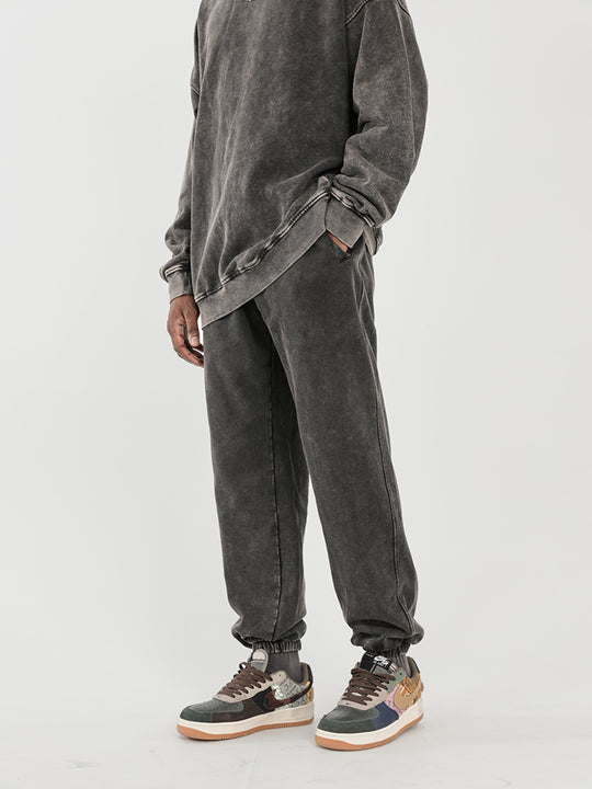 F3F Select Wash Old Loose Drawstring Sweatpants