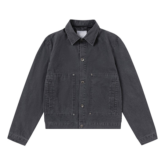 F3F Select Washed Work Denim Short Jacket | Face 3 Face