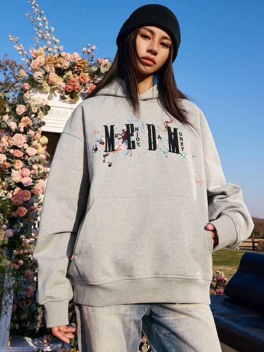 MEDM Embroidery Splash Ink Hoodie