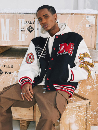 MEDM Chapter Star Varsity Jacket | Face 3 Face