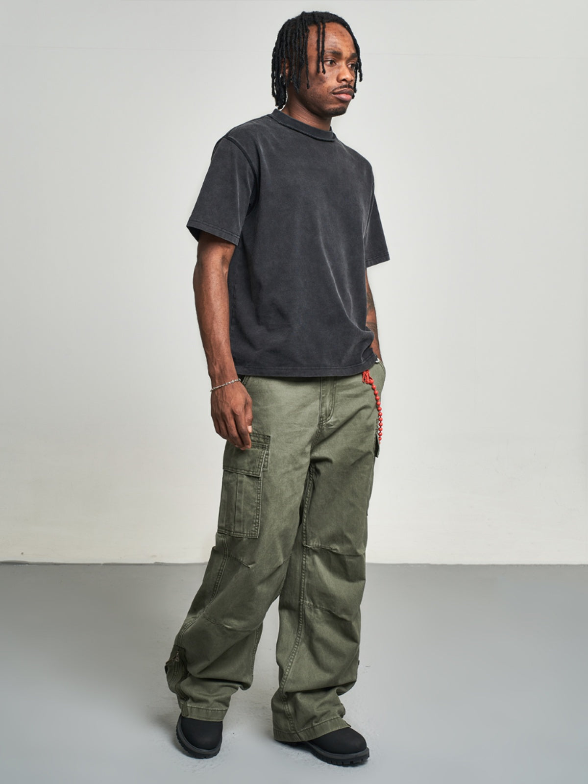 F3F Select Crease Design Multi Pocket Cargo Pants | Face 3 Face