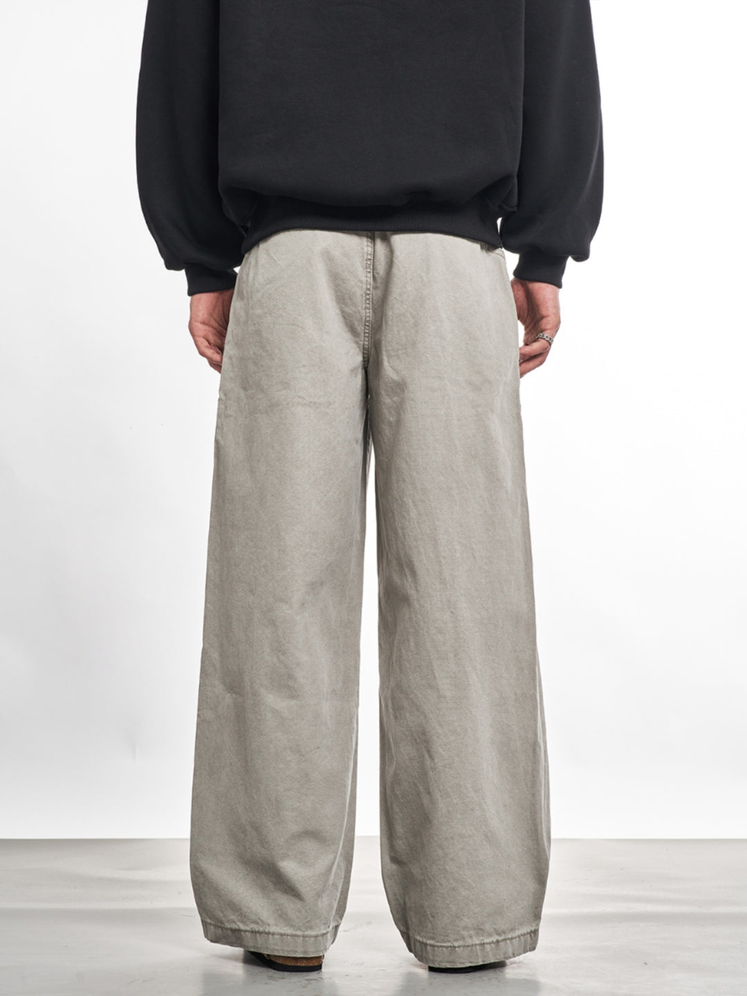 F3F Select Patch Pocket Waist Pull Ring Work Pants | Face 3 Face