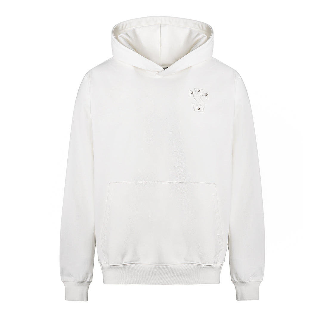 Small Town Kid Studded Logo Patch Hoodie | Face 3 Face