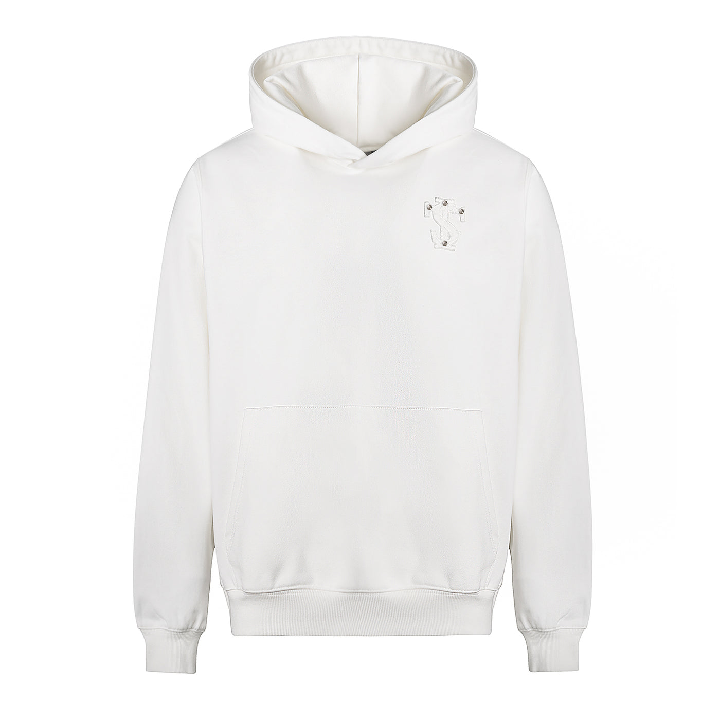 Small Town Kid Studded Logo Patch Hoodie | Face 3 Face