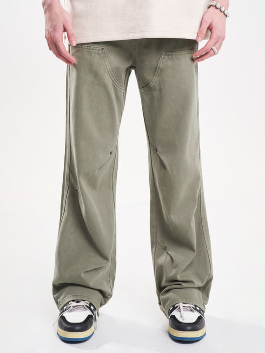 F3F Select Vintage Rivet Lumberjack Work Pants