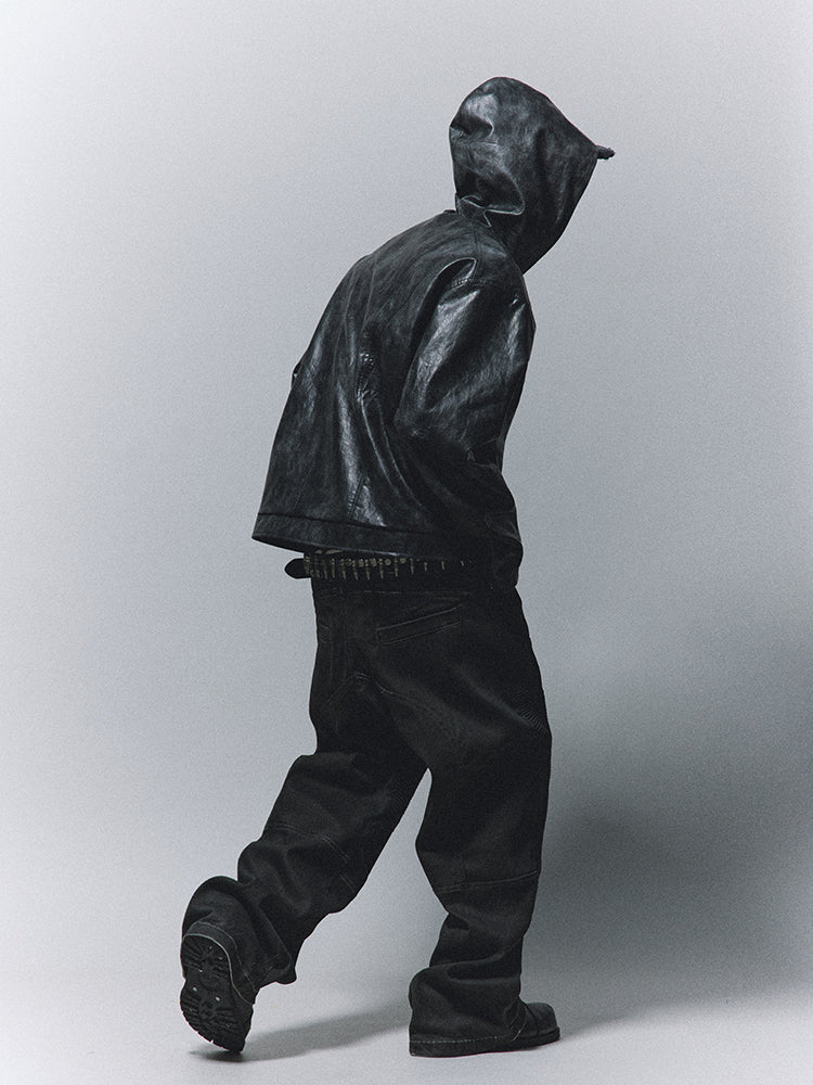 ANTIDOTE Wasteland Spray Dirty Motorcycle Pants | Face 3 Face