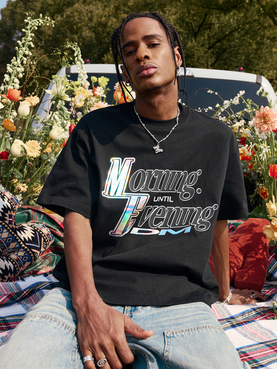 MEDM Laser Stickers Tee