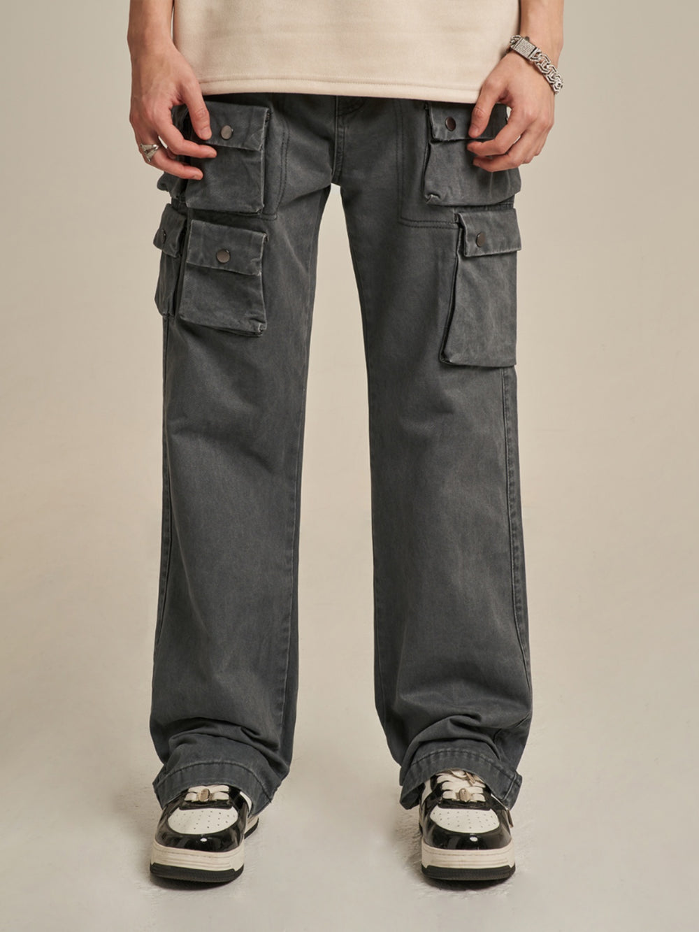 F3F Select Micro Stretch Multi Pocket Paratrooper Cargo Pants