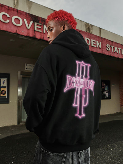 DICETINY Glowing Logo Hoodie | Face 3 Face