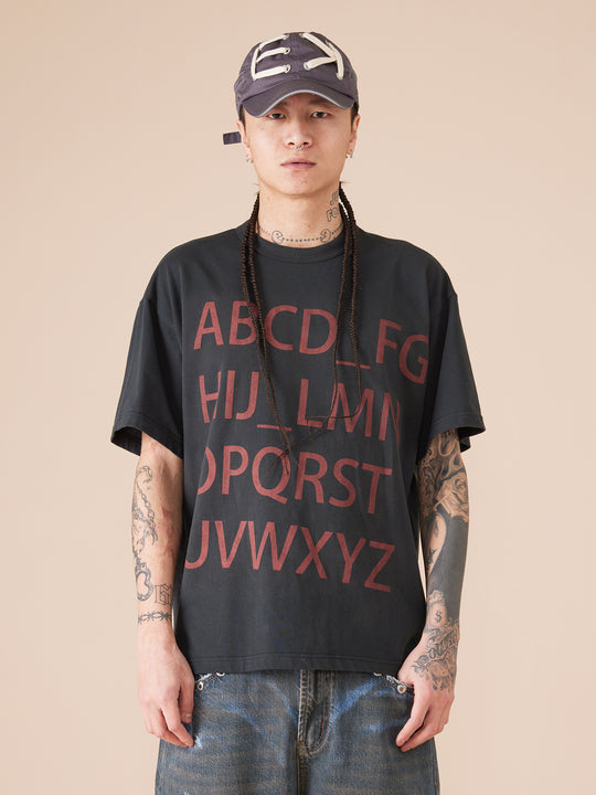 EVILKNIGHT(EK) EK Fill In The Blanks Logo Tee