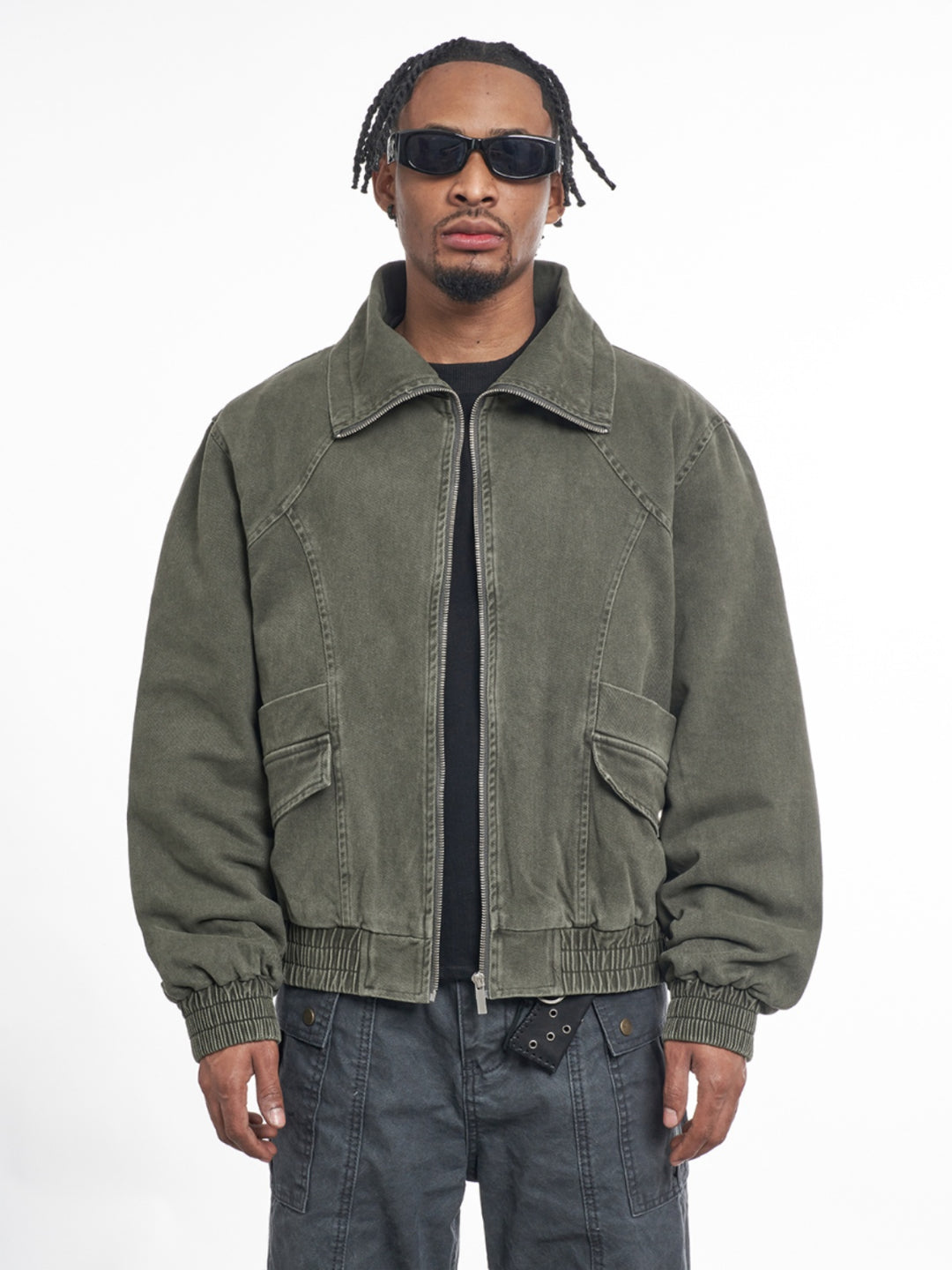 F3F Select Washed Work Short Jacket | Face 3 Face