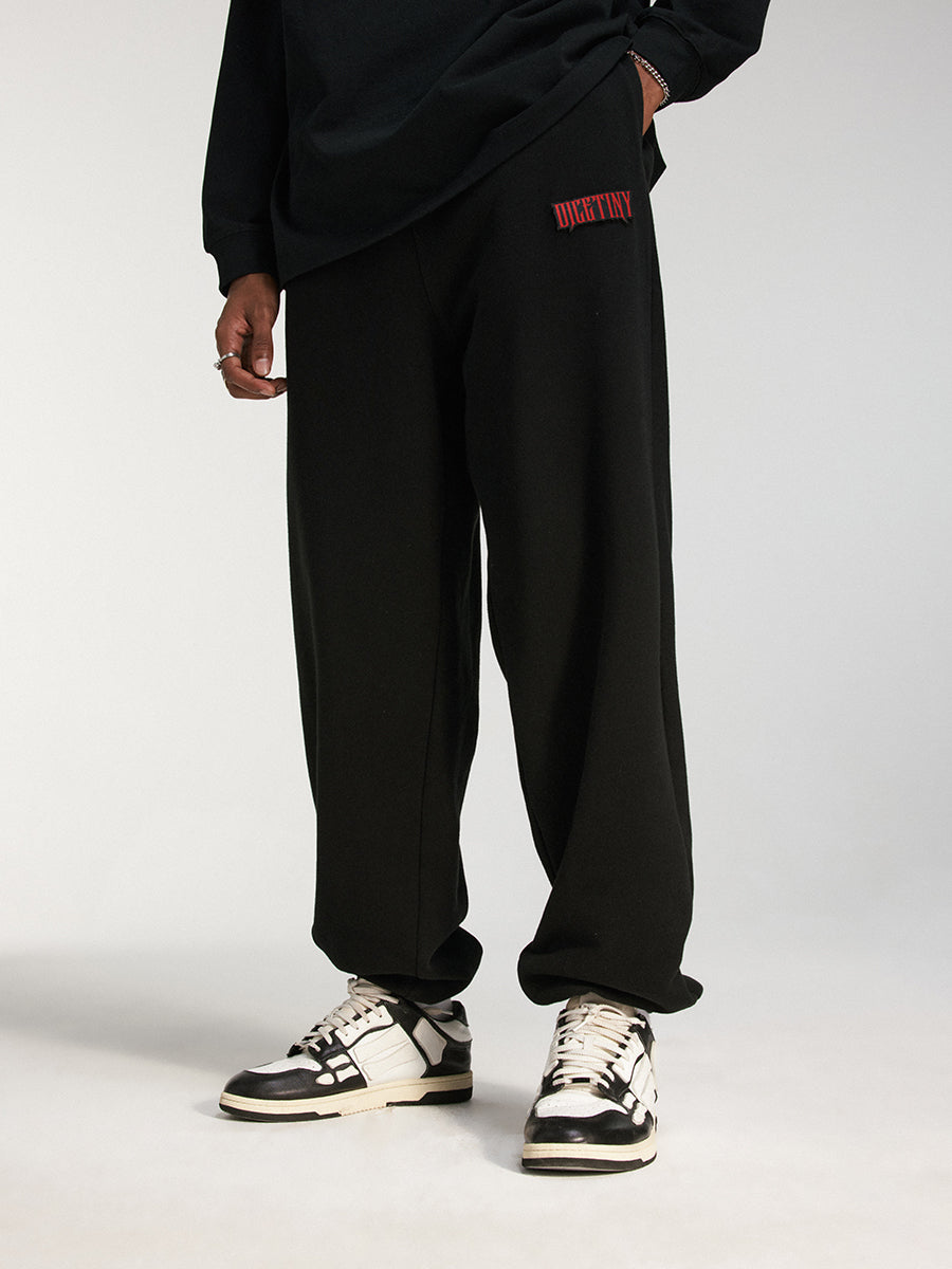 DICETINY Velcro Logo Sweatpants | Face 3 Face