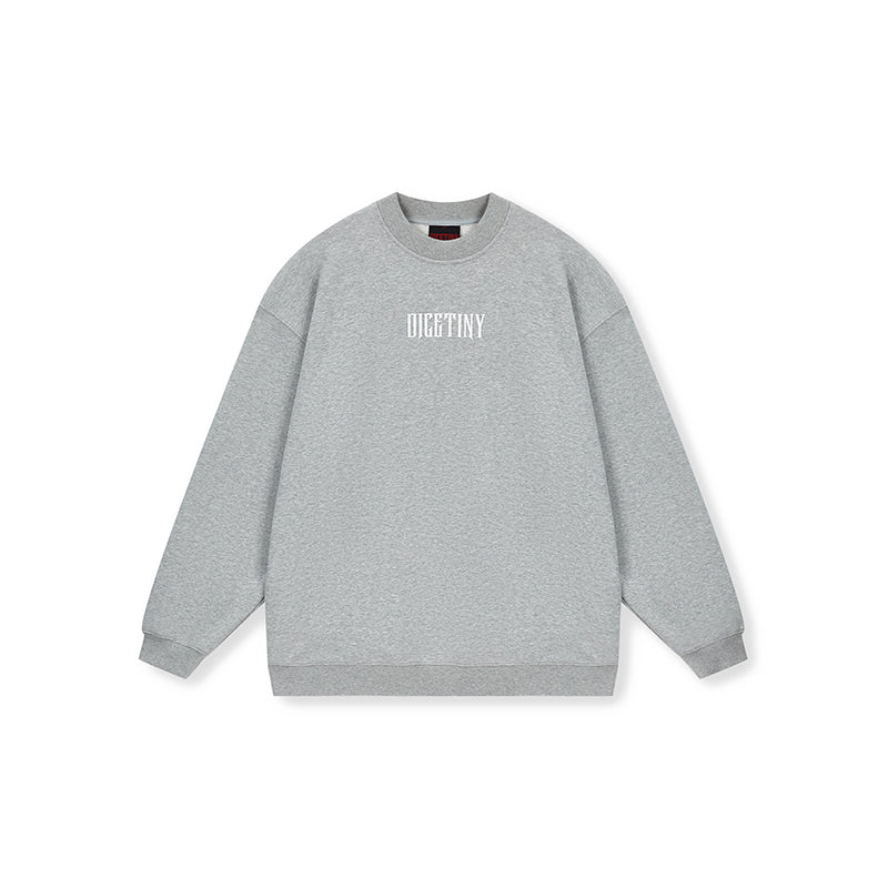 DICETINY Basic Logo Printed Sweatshirt | Face 3 Face