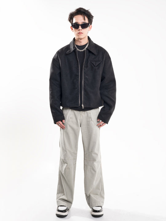 F3F Select Vintage Draped Patchwork Lumberjack Work Pants