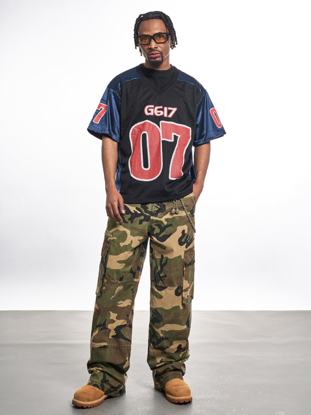 F3F Select 07 Numbering Printed Logo Mesh Hockey Jersey Tee | Face 3 Face