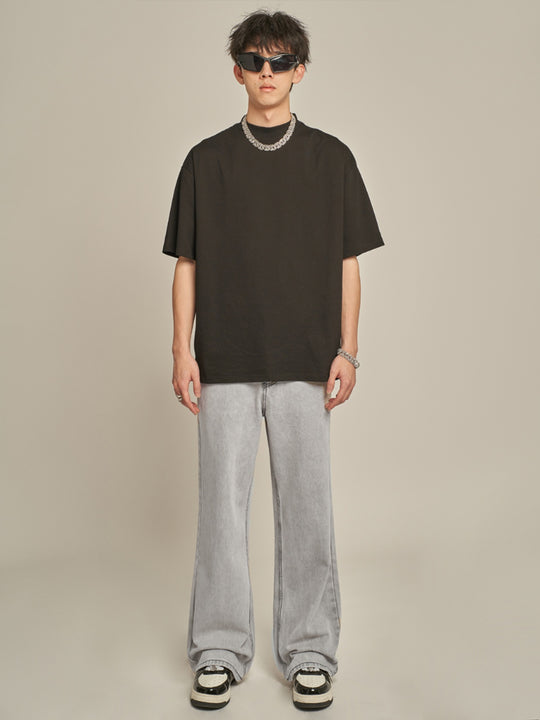 F3F Select Washed White Gray Jeans