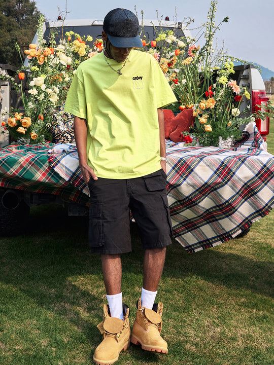 MEDM Contrasting Color M Basic Tee