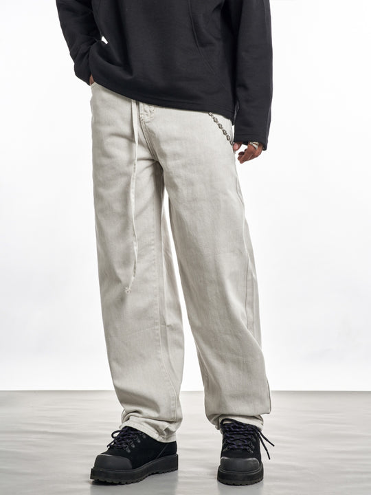 F3F Select Basic Drawstring Belt Pants | Face 3 Face