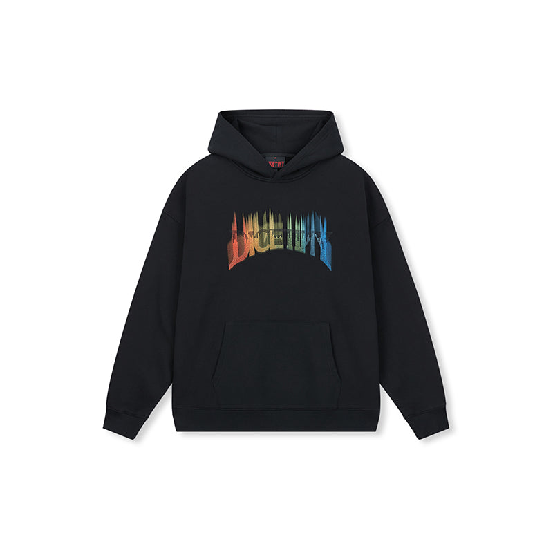 DICETINY Musical Notes Logo Printed Hoodie | Face 3 Face