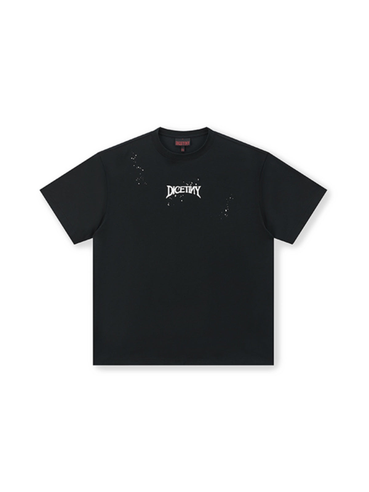 DICETINY Splash Ink Logo Print Tee | Face 3 Face