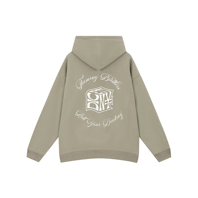 DICETINY Dice Roll Foam Letter Print Hoodie | Face 3 Face