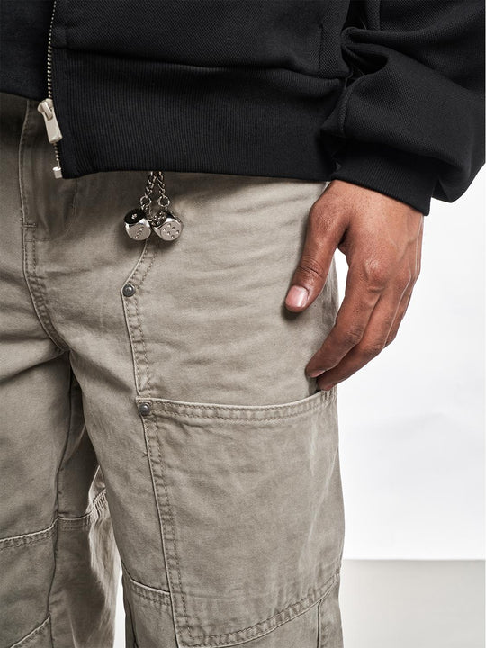 F3F Select Line Stitching Pocket Work Pants | Face 3 Face