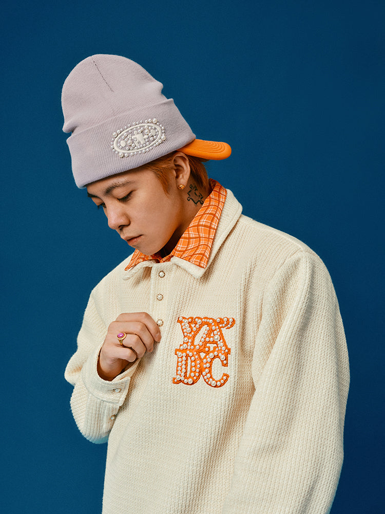 YADcrew Pearl Puzzle Logo Beanie | Face 3 Face