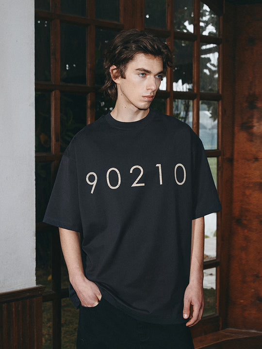 ANTIDOTE 90210 Cracked Print Tee