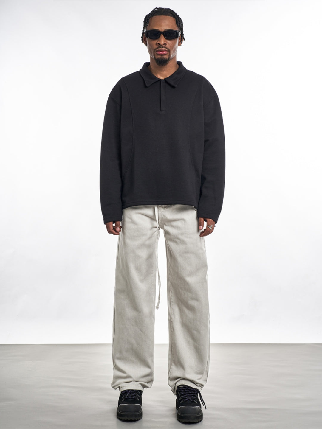 F3F Select Basic Drawstring Belt Pants | Face 3 Face