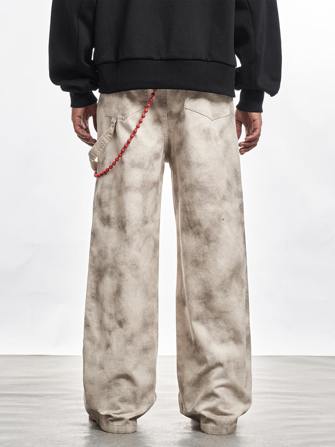 F3F Select Tie Dye Baggy Double Knee Pants | Face 3 Face