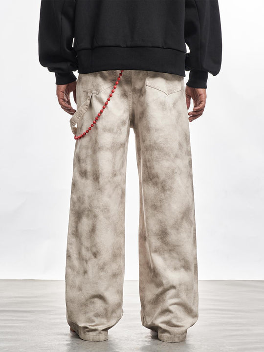 F3F Select Tie Dye Baggy Double Knee Pants | Face 3 Face