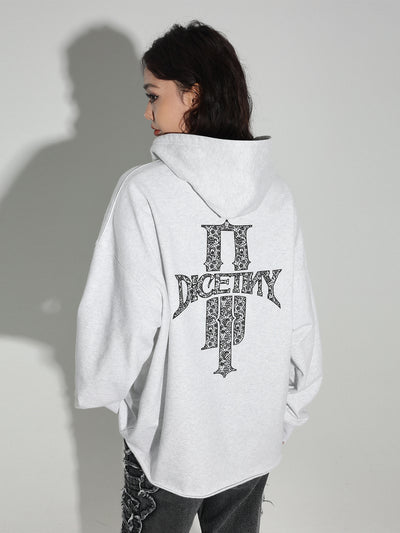 DICETINY Bunny Girl Lace Logo Hoodie | Face 3 Face