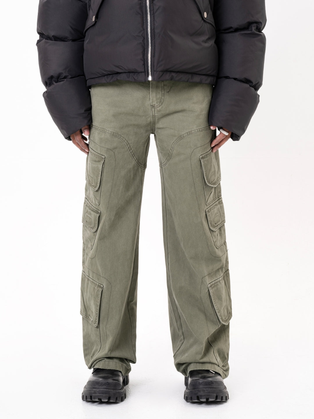 F3F Select Heavyweight High Waist Work Cargo Pants