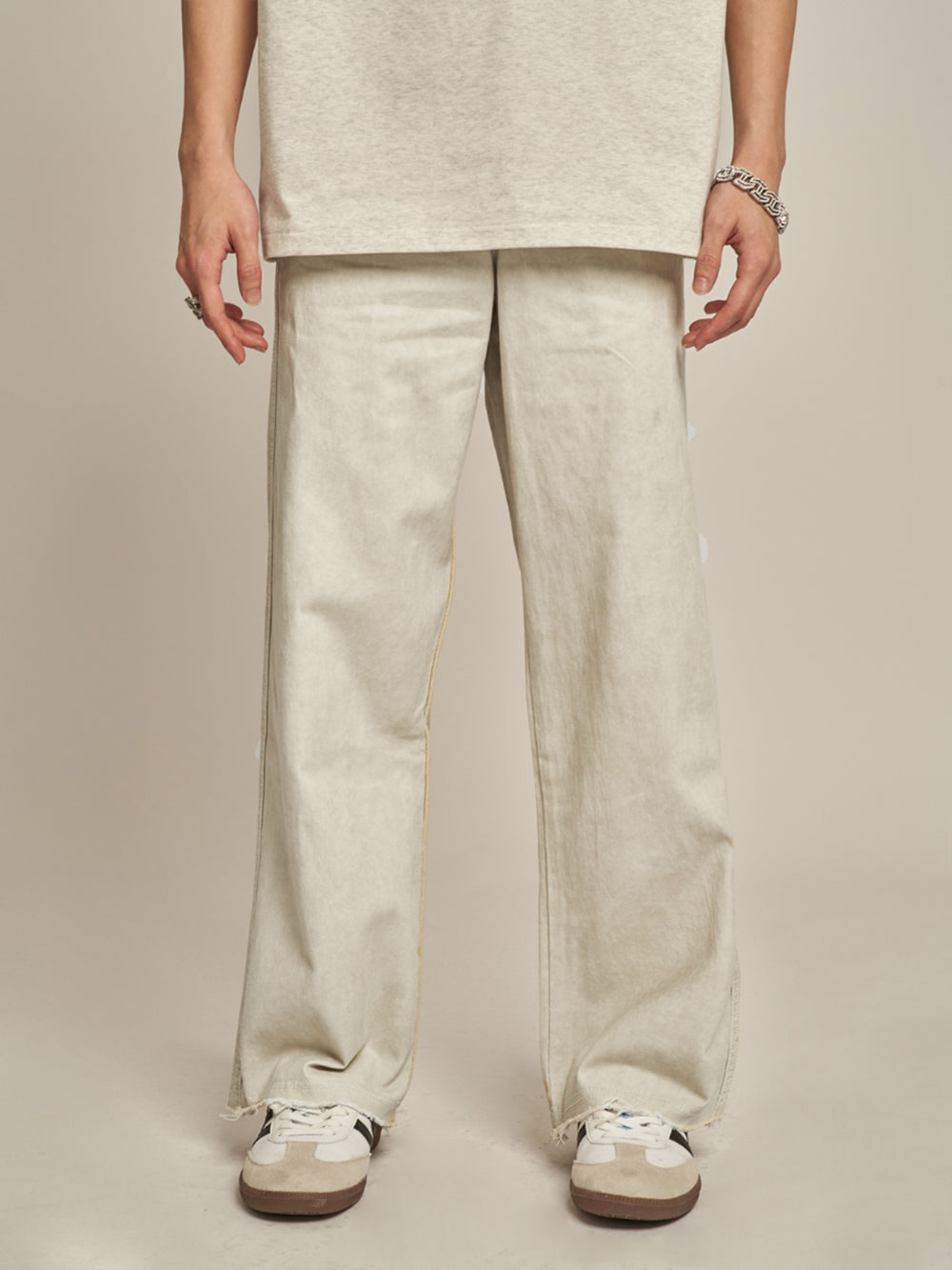 F3F Select Relaxed Straight Leg Casual Jeans