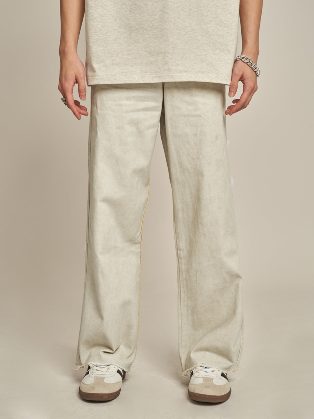 F3F Select Relaxed Straight Leg Casual Jeans