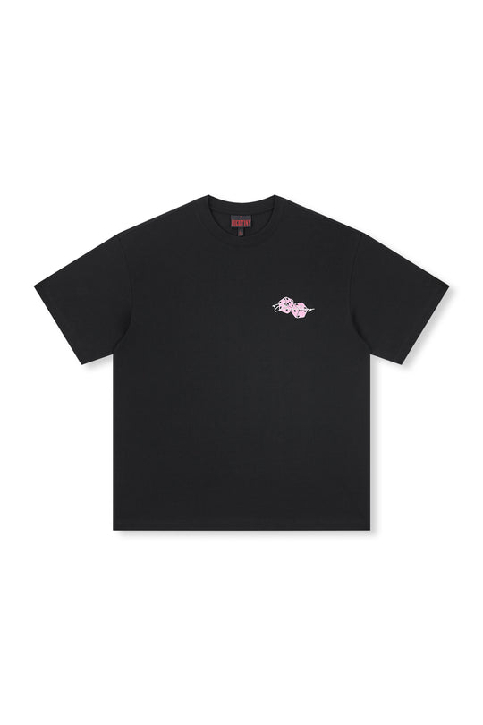 DICETINY Basic Dice Logo Embroidery Tee | Face 3 Face