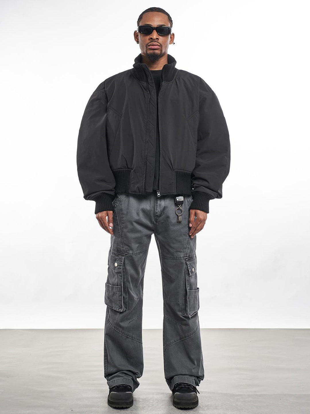 F3F Select Stand Up Collar Bomber Jacket | Face 3 Face