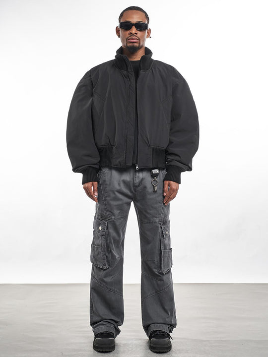 F3F Select Stand Up Collar Bomber Jacket | Face 3 Face