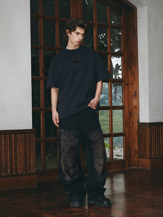 ANTIDOTE Basic Logo Letter Printed Tee