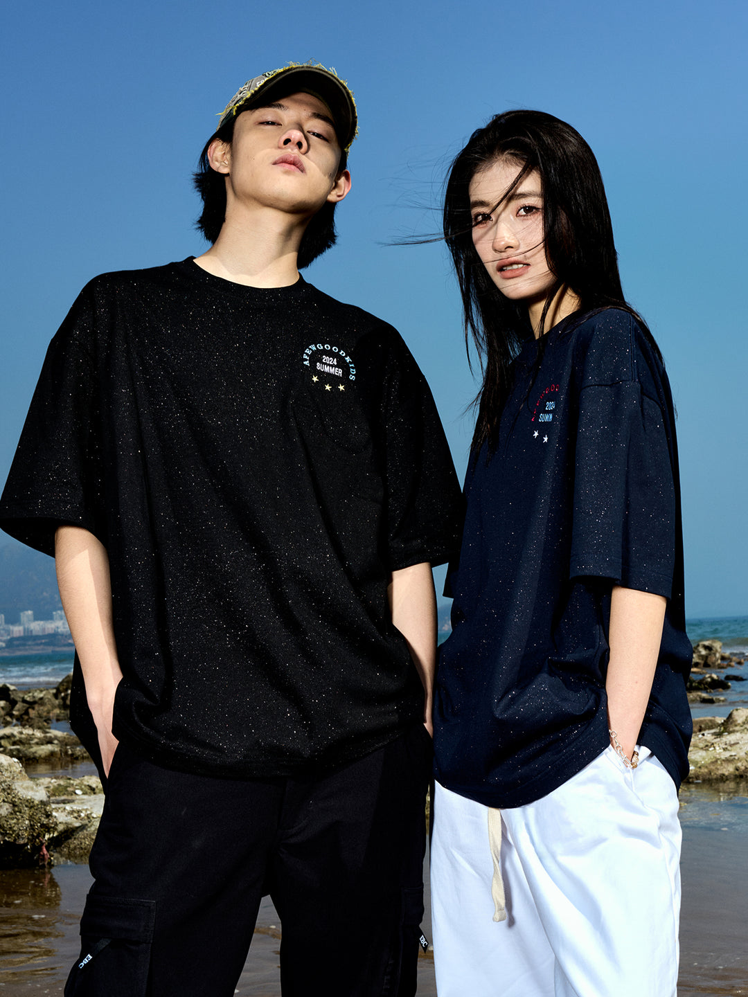 AFGK Star Embroidery Tee
