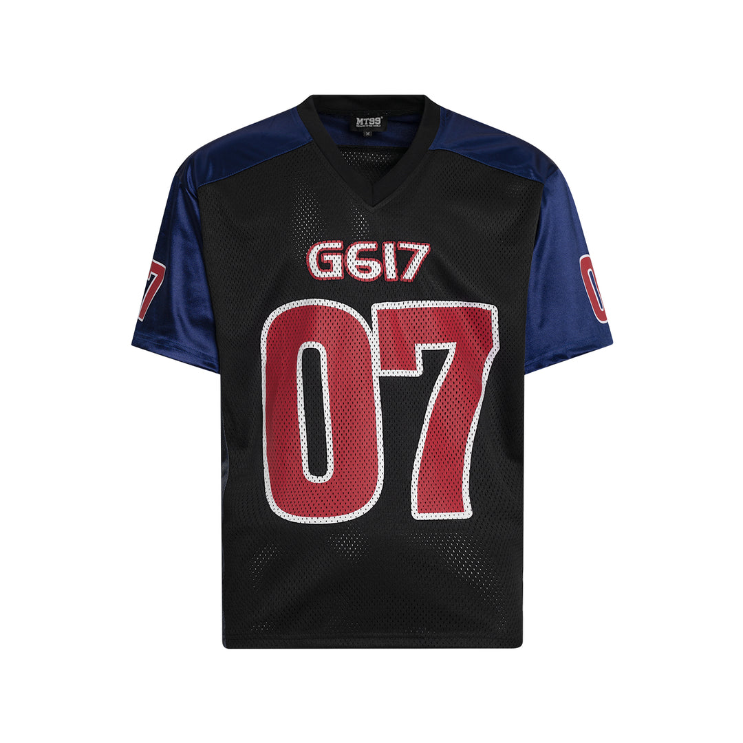 F3F Select 07 Numbering Printed Logo Mesh Hockey Jersey Tee | Face 3 Face