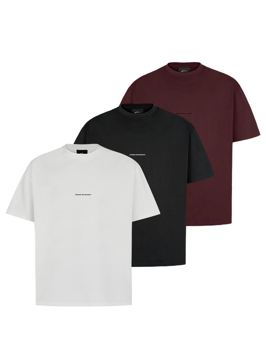 ANTIDOTE Small Letter Print Basic Tee