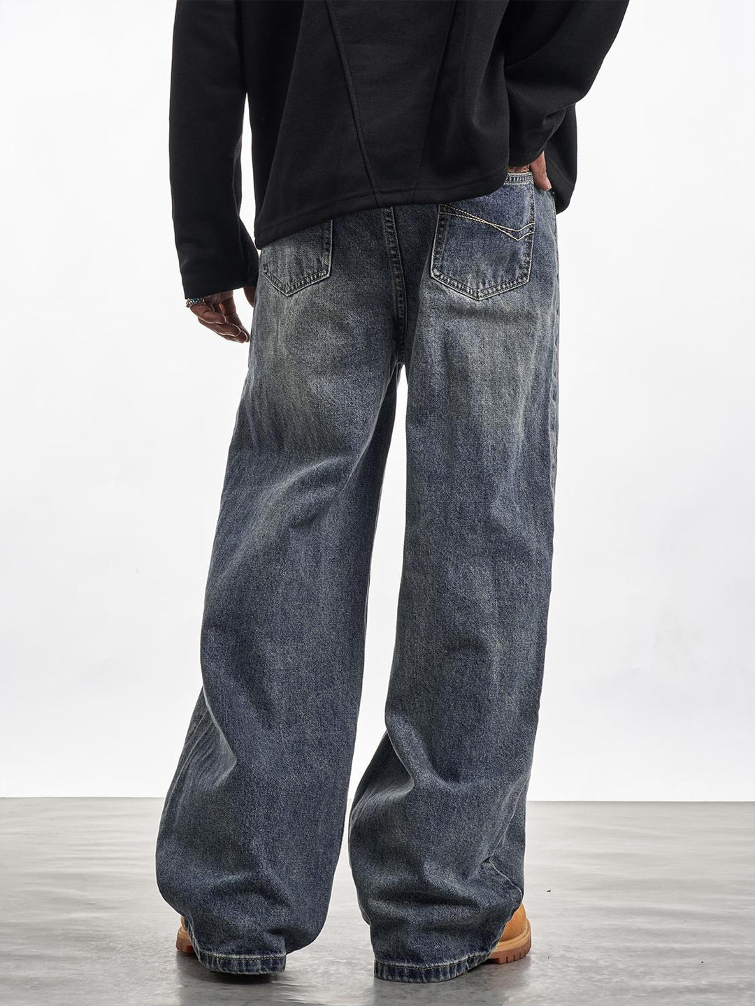 F3F Select Holes Faded Distressed Jeans | Face 3 Face