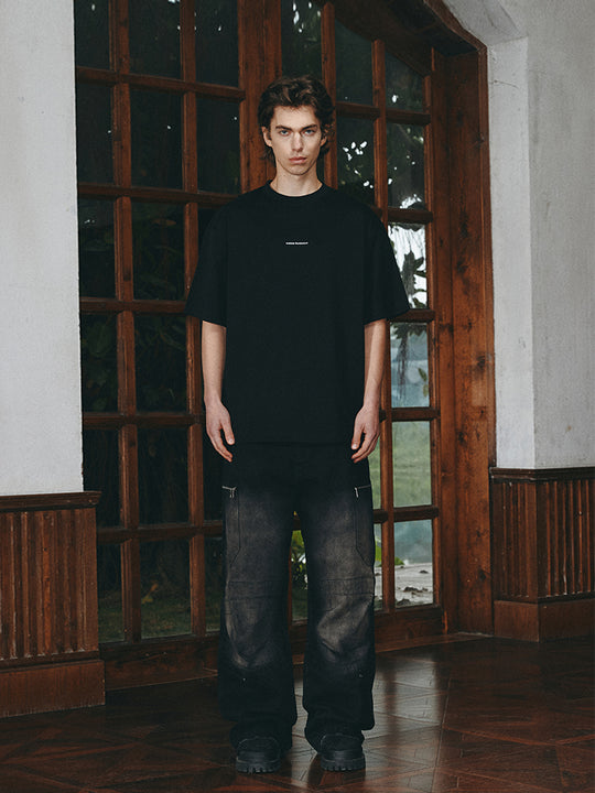 ANTIDOTE Small Letter Print Basic Tee