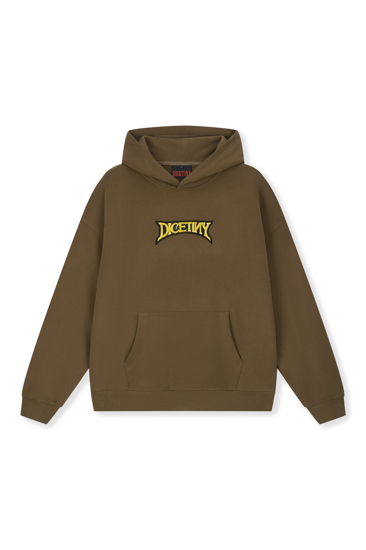 DICETINY 3D Basic Logo Embroidery Hoodie | Face 3 Face