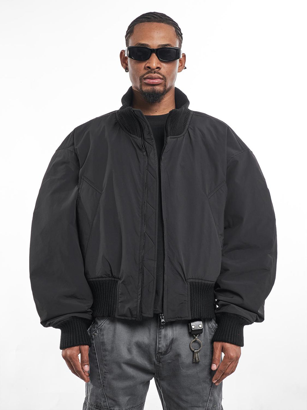 F3F Select Stand Up Collar Bomber Jacket | Face 3 Face